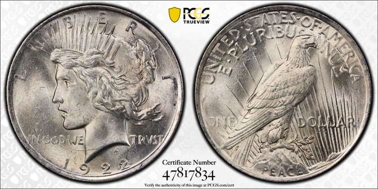 Cert 47817834 - Coin Image