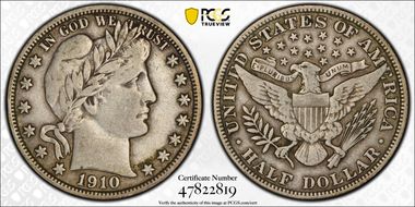1910 50C VF25
