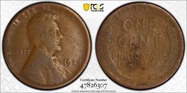 1922-D 1C Weak D G6BN