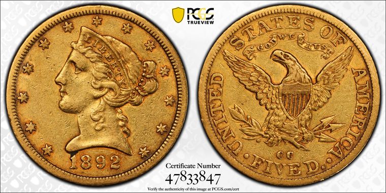 Cert 47833847 - Coin Image