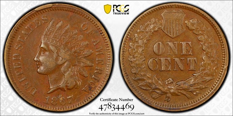 Cert 47834469 - Coin Image