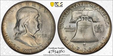 1952-S 50C MS66+ FBL
