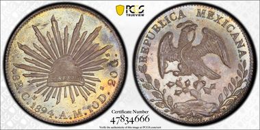 1894-Cn AM 8 R Cn56 MS64