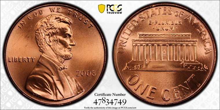 Cert 47834749 - Coin Image