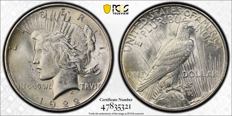 Cert 47835321 - Coin Image