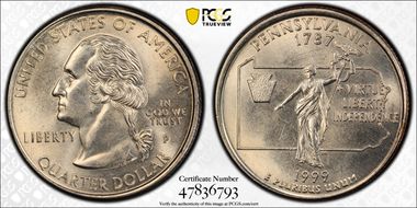 1999-P 25C Delaware N1