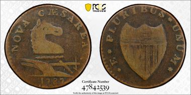 1787 NJ 1/2P Maris 28-S F12BN