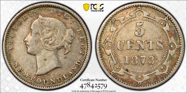 1873 5C NF2 No Dots VF35