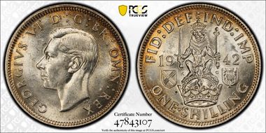 1942 Shil S-4083 Scottish Rev MS62