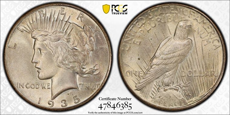 Cert 47846385 - Coin Image