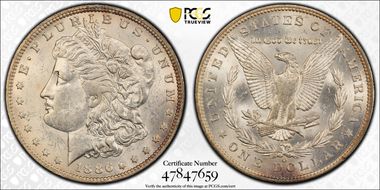 1886-O $1 MS61