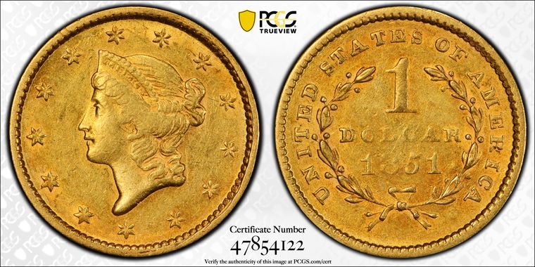 Cert 47854122 - Coin Image