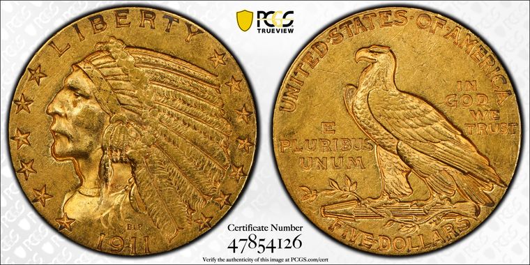 Cert 47854126 - Coin Image