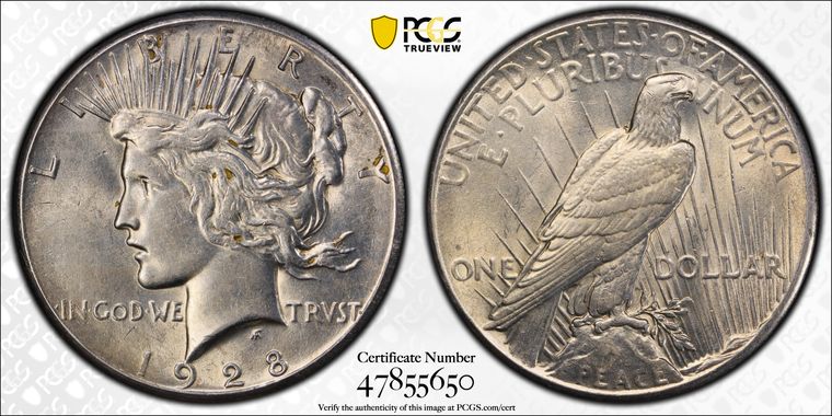 Cert 47855650 - Coin Image