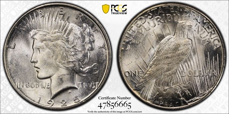 Cert 47856665 - Coin Image