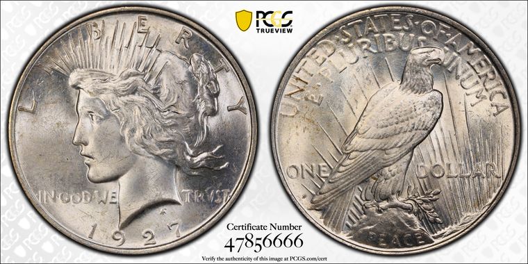 Cert 47856666 - Coin Image