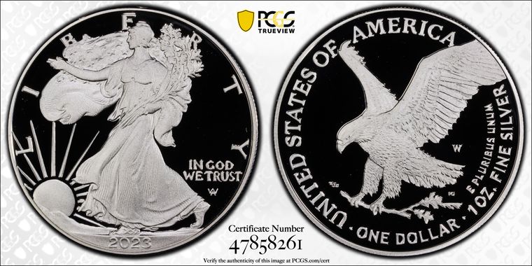 Cert 47858261 - Coin Image