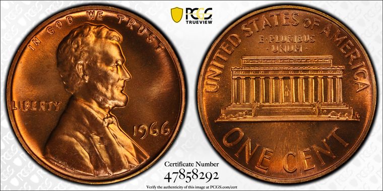 Cert 47858292 - Coin Image