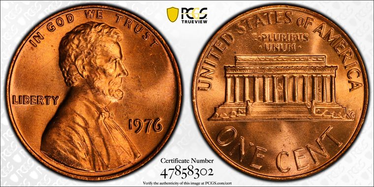 Cert 47858302 - Coin Image