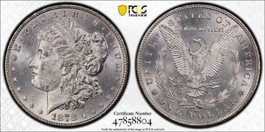 1878-CC $1 MS62