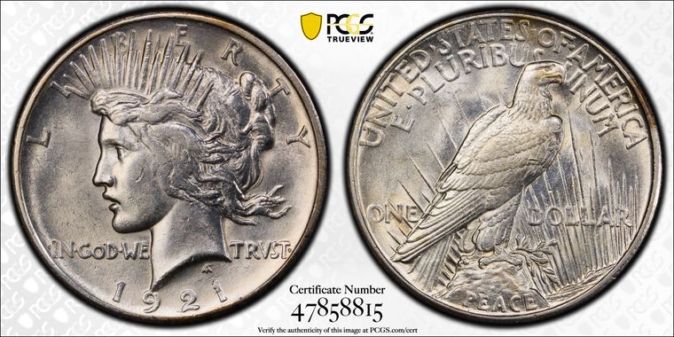 Cert 47858815 - Coin Image