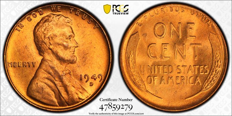 Cert 47859279 - Coin Image