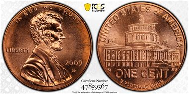 2009-D 1C Lincoln-Presidency MS66RD