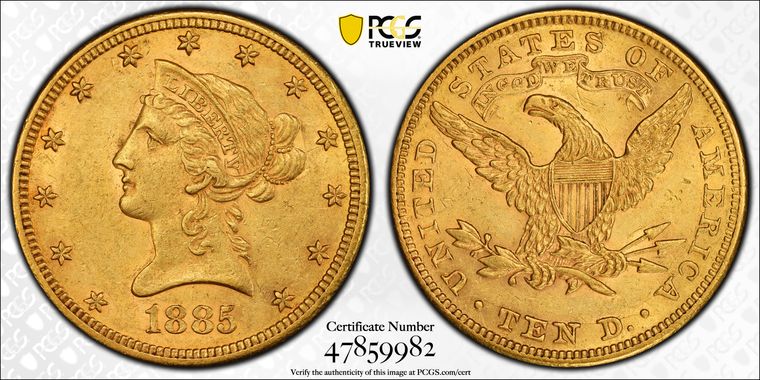 Cert 47859982 - Coin Image