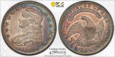 1833 50C AU50