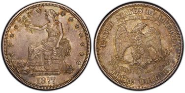 1877-S T$1 MS62