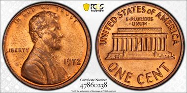 1972 1C DDO FS-104 MS63RB