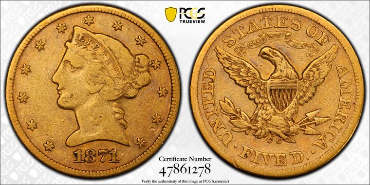 Cert 47861278 - Coin Image