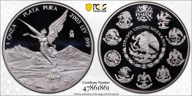 2003-Mo Onza Libertad Ag PR69DCAM