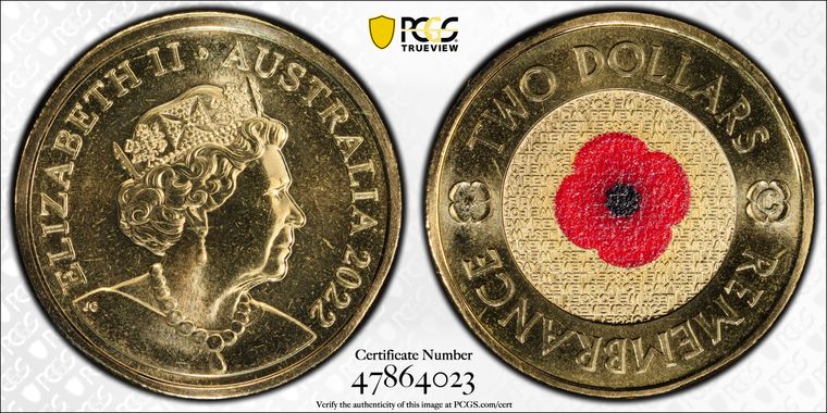 Cert 47864023 - Coin Image