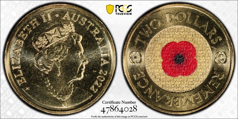 Cert 47864028 - Coin Image