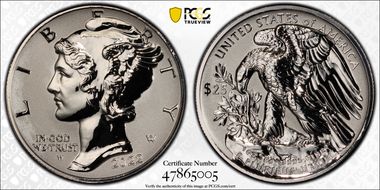 2022-W $25 Palladium, Reverse Proof PR69
