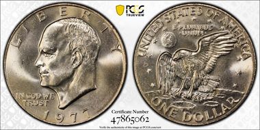 1977 $1 MS65