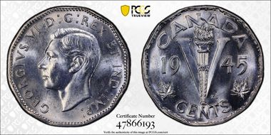 1945 5C MS65