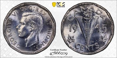 1945 5C MS65