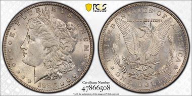 1886 $1 MS63