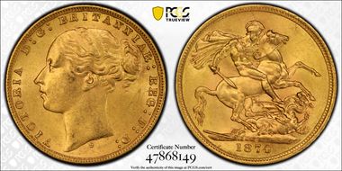 1874-S Sov S-3858A St. George MS61