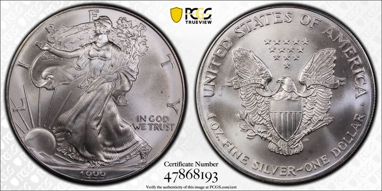 Cert 47868193 - Coin Image