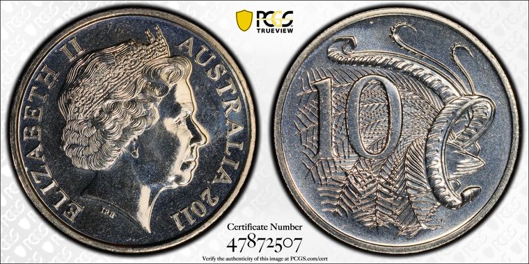 Cert 47872507 - Coin Image