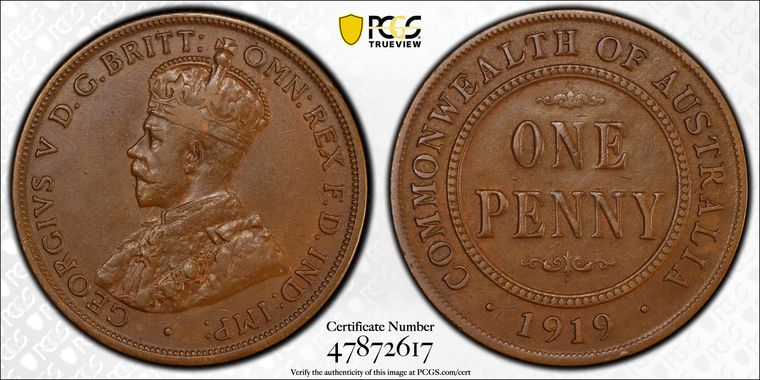 Cert 47872617 - Coin Image