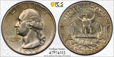 1950-D/S 25C OMM FS-601 XF45