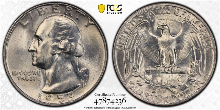 Cert 47874236 - Coin Image