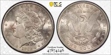 1882-S $1 MS64
