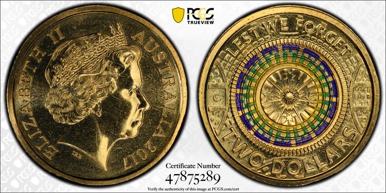 Cert 47875289 - Coin Image