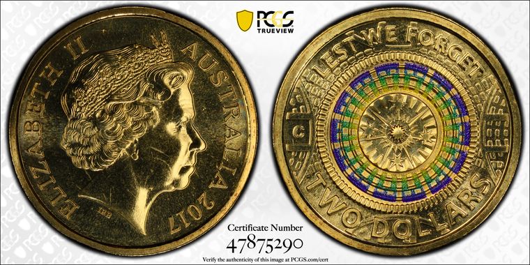 Cert 47875290 - Coin Image