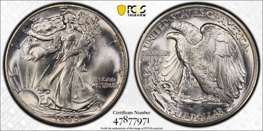 1940 50C MS66+